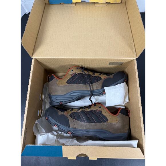 Danner Sobo Low Hiking Shoes Brown/Red Men’s 11.5D – New in Box | Trailguard - Picture 2 of 6